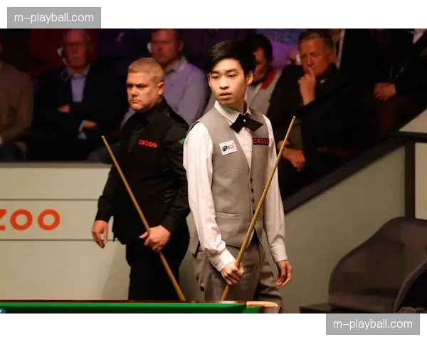 斯诺克世界公开赛现场：中国小将爆冷晋级，引主场观众沸腾